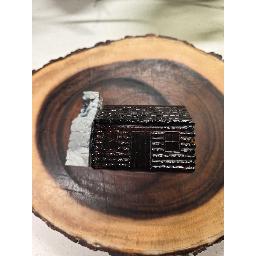 Vintage Avon Log Cabin Homestead Wild Country After Shave EMPTY